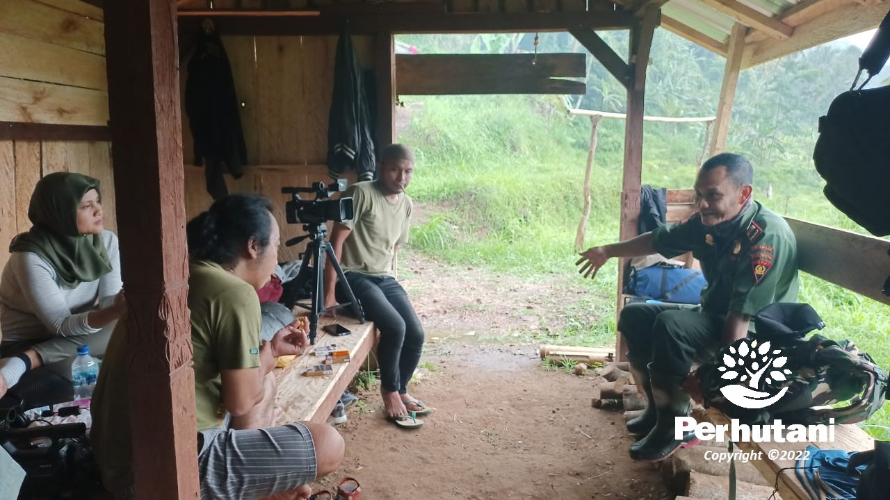 Perhutani LPP RRI Jakarta Liput Habitat Burung Rangkong Badak di
