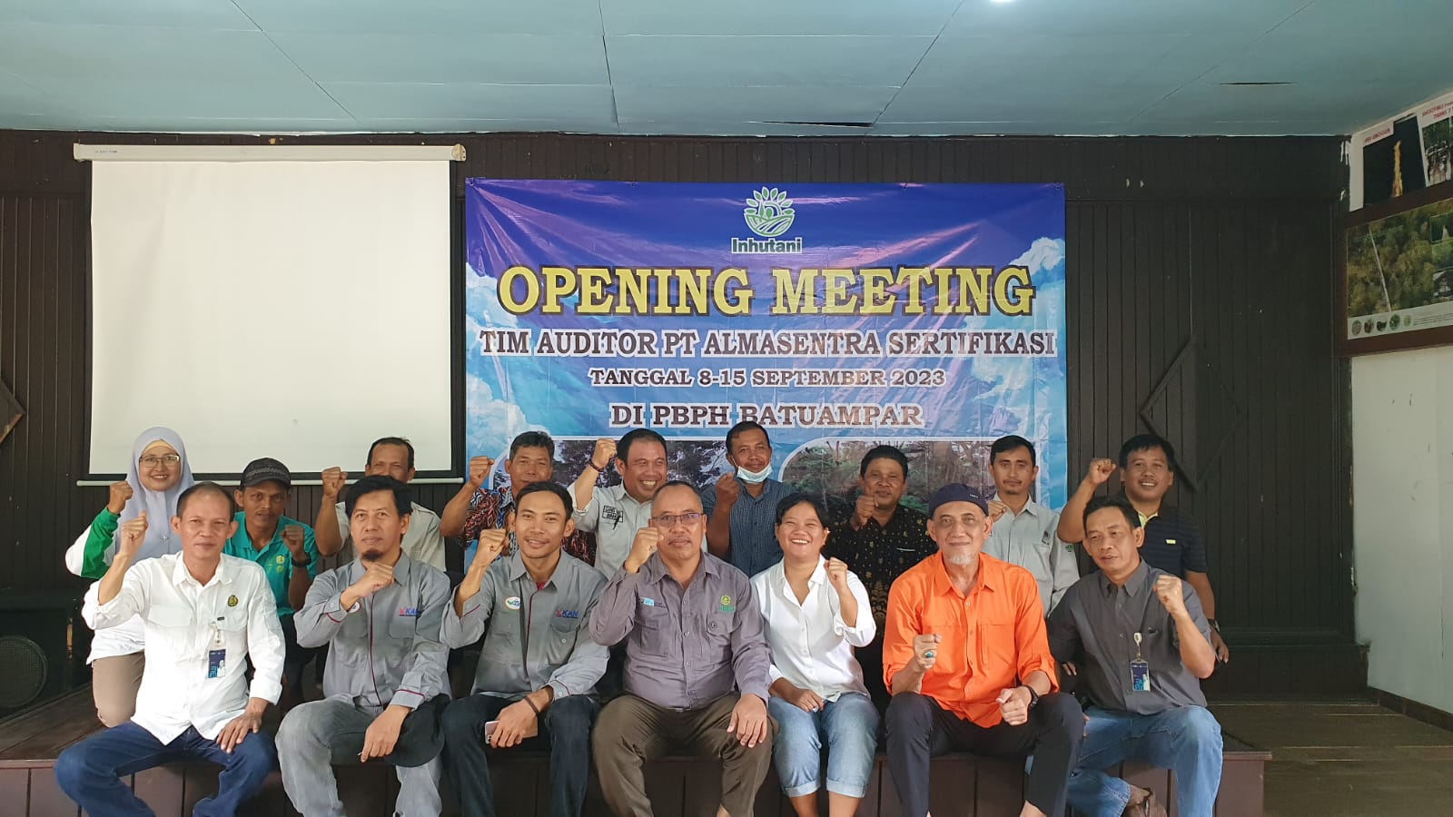 Perhutani Inhutani I UMHT Batuampar-Mentawir Lakukan Penilikan IV PHPL